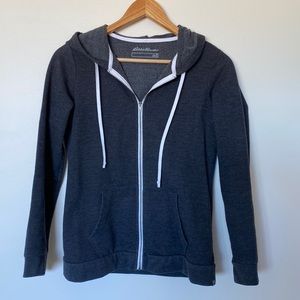 Eddie Bauer hooded full zip up Sz XS